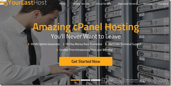 YourLastHost：$12/年OpenVZ-512MB/75GB/1.5TB